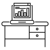 workplace icon, suitable for a wide range of digital creative projects. vector