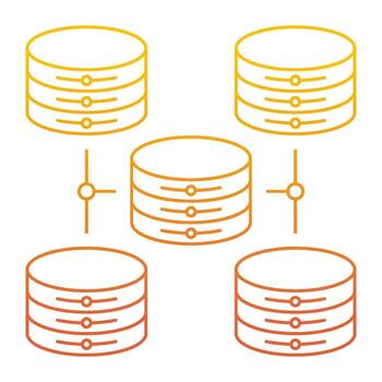 icono de escalabilidad, adecuado para una amplia gama de proyectos creativos digitales. vector