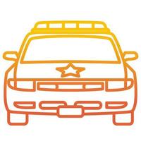 police icon, suitable for a wide range of digital creative projects. vector