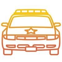 police icon, suitable for a wide range of digital creative projects. vector