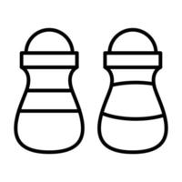 Salt pot icon, suitable for a wide range of digital creative projects. vector