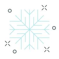 icono de nieve, adecuado para una amplia gama de proyectos creativos digitales. vector