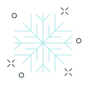 snow icon, suitable for a wide range of digital creative projects. vector