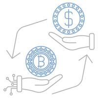 exchange conversion icon, suitable for a wide range of digital creative projects. vector