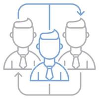 teamwork icon, suitable for a wide range of digital creative projects. vector
