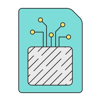 puce icon, suitable for a wide range of digital creative projects. vector