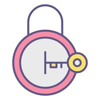 opened lock icon, suitable for a wide range of digital creative projects. vector