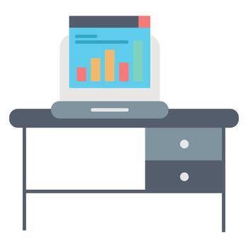 workplace icon, suitable for a wide range of digital creative projects. vector