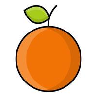 Orange icon, suitable for a wide range of digital creative projects. vector