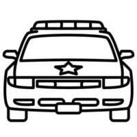 police icon, suitable for a wide range of digital creative projects. vector