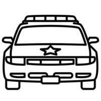 police icon, suitable for a wide range of digital creative projects. vector