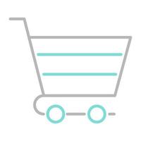 shopping cart icon, suitable for a wide range of digital creative projects. vector