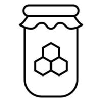 honey jar icon, suitable for a wide range of digital creative projects. vector