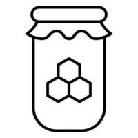 honey jar icon, suitable for a wide range of digital creative projects. vector