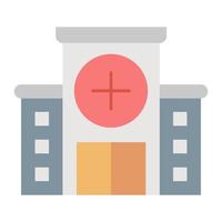 hospital icon, suitable for a wide range of digital creative projects. vector