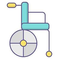 wheelchair icon, suitable for a wide range of digital creative projects. vector