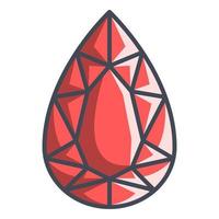 pear icon, suitable for a wide range of digital creative projects. vector