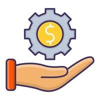 making money icon, suitable for a wide range of digital creative projects. vector