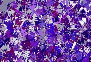 Dark Purple vector pattern with polygonal shapes.