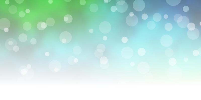 Dark Blue, Yellow vector backdrop with circles.