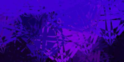 Dark Purple, Pink vector layout with triangle forms.