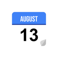 13. August png