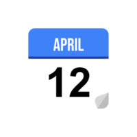 12. April png