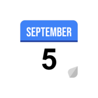 5. September png