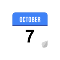 7 October png