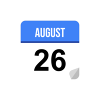 26. August png