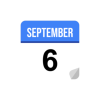 6. September png