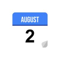 2. August png