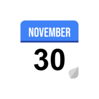 30. November png