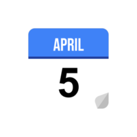 5. April png