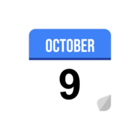 9 October png