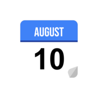 10. August png