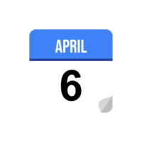 6. April png