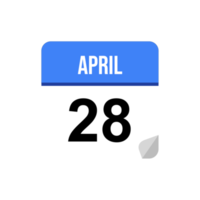 28. April png