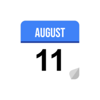 11. August png
