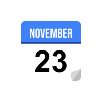 23. November png