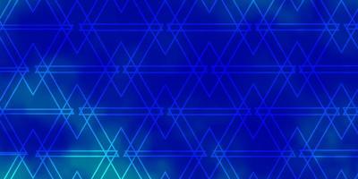 Light BLUE vector texture with triangular style.