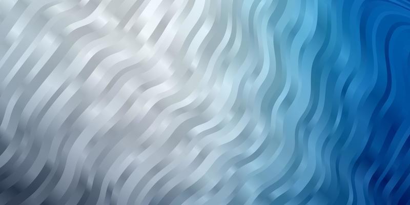 Light BLUE vector background with lines.