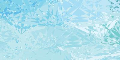 Light BLUE vector background with random forms.