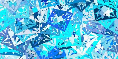 Light BLUE vector template with triangle shapes.