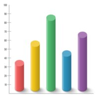 modelo de design infográfico pode ser usado para layout de fluxo de trabalho, diagrama, opções de número, web design png