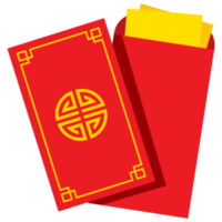 Ang pao for chinese new year decoration traditional icon symbols png