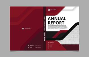 Business Essential Report Cover Template vector