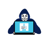 Anonymer Hackerangriff png