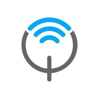 Initial Q WiFi Logo vector