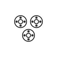 coin chinese vector for website symbol icon presentation